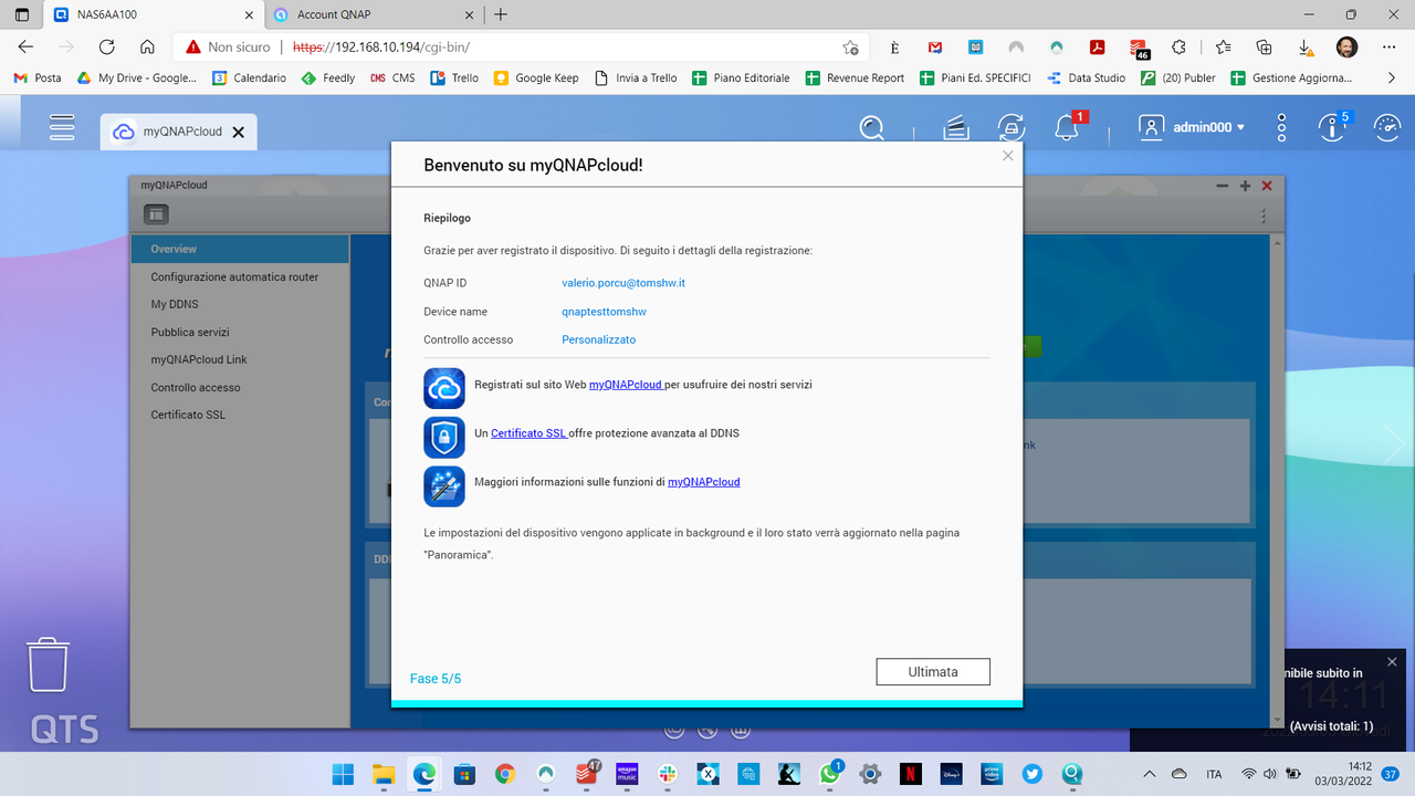 Qnap QTS 5.0