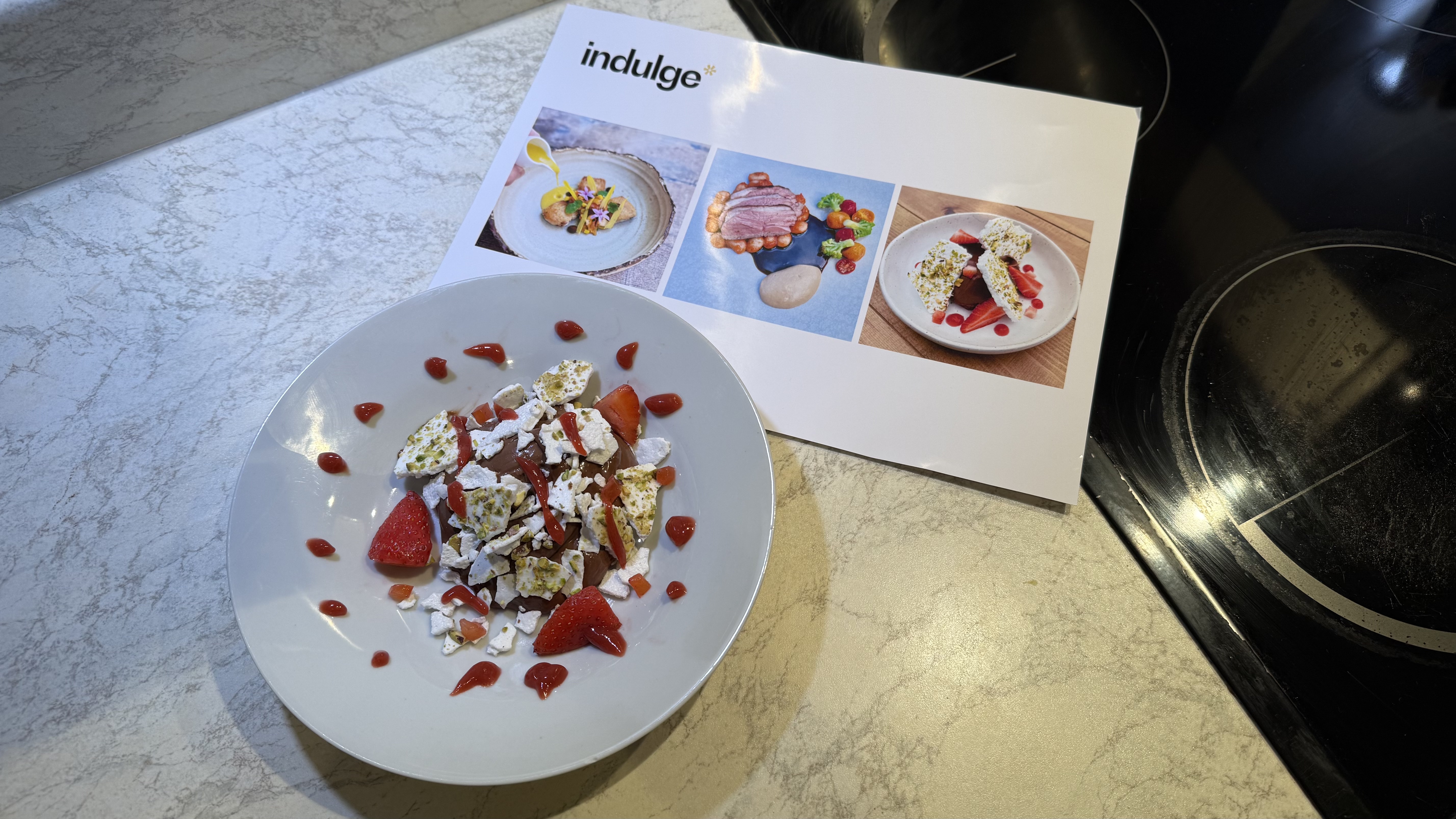 Making an Indulge Fine Dining meal box