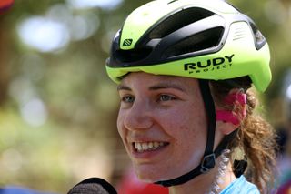 ADELAIDE, AUSTRALIA - JANUARY 23: at the Women's Be Safe Be Seen Stage 3 McLaren Vale to Willunga of the Santos Festival of Cycling on January 23, 2021 in Adelaide, Australia. (Photo by Peter Mundy/Getty Images)