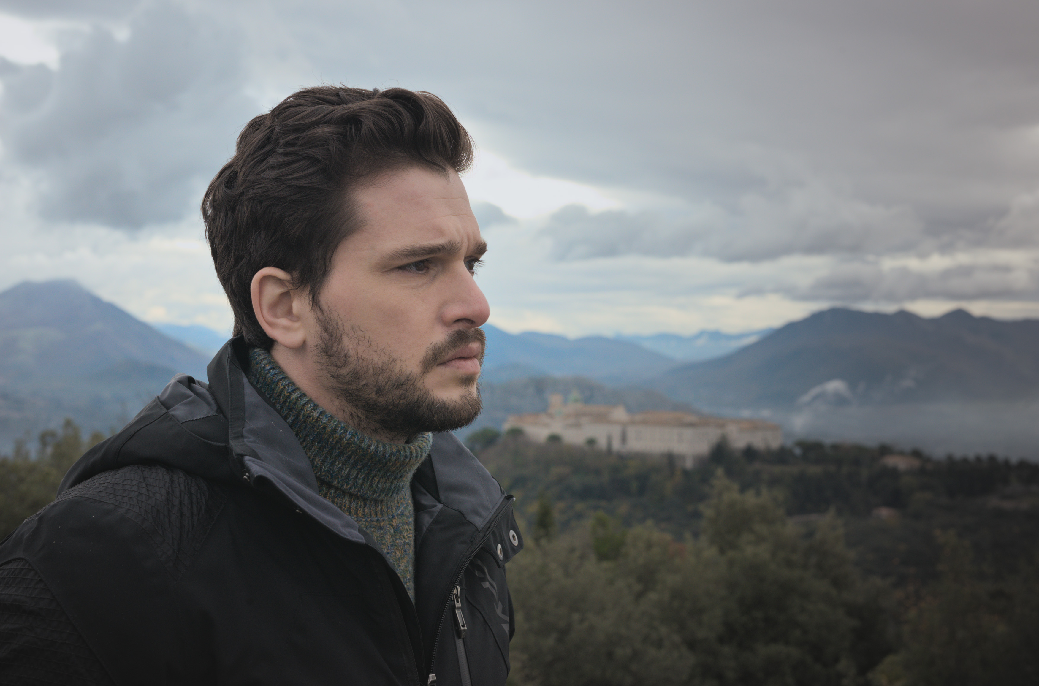 Kit Harington returns to Italy where his grandfather Mick won a Military Cross
