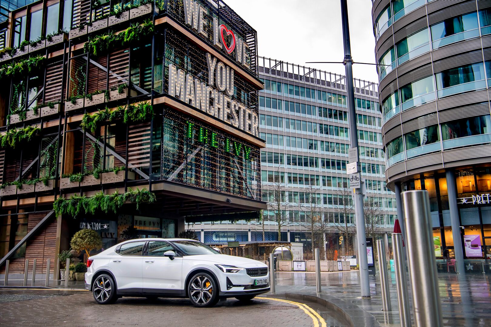 Polestar 2 in Manchester, UK