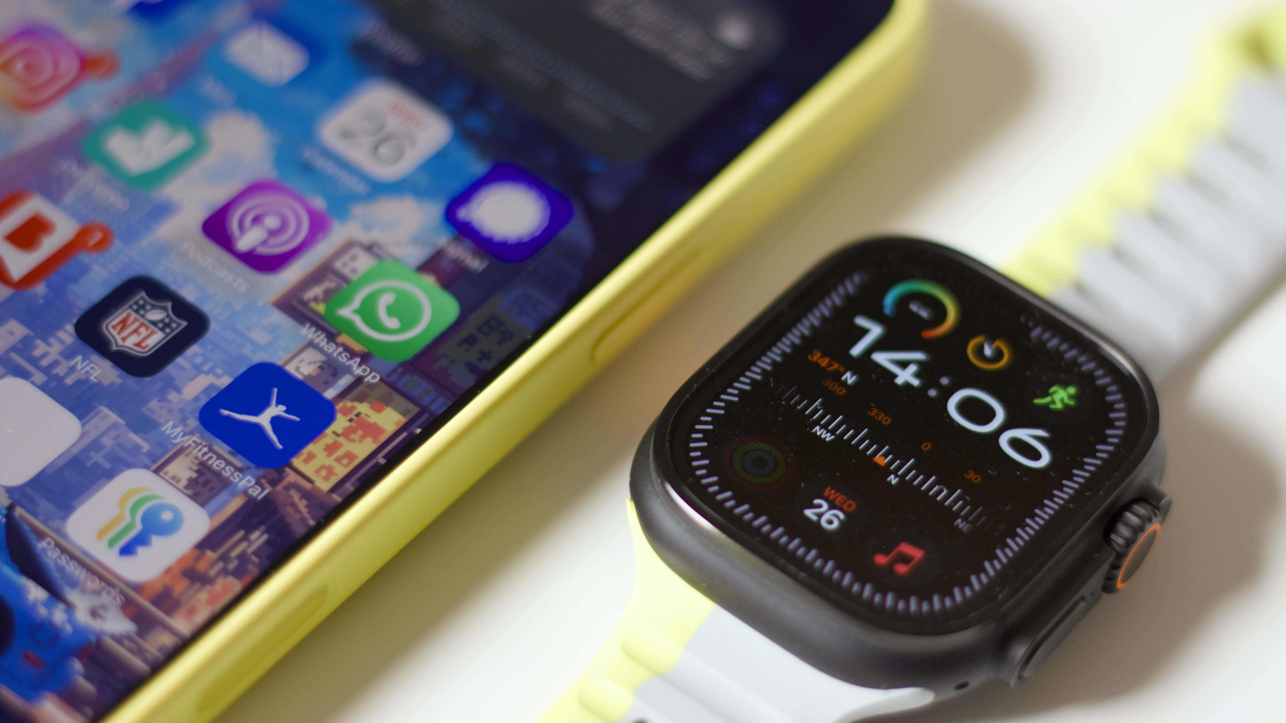 Apple Watch -Paar mit iPhone