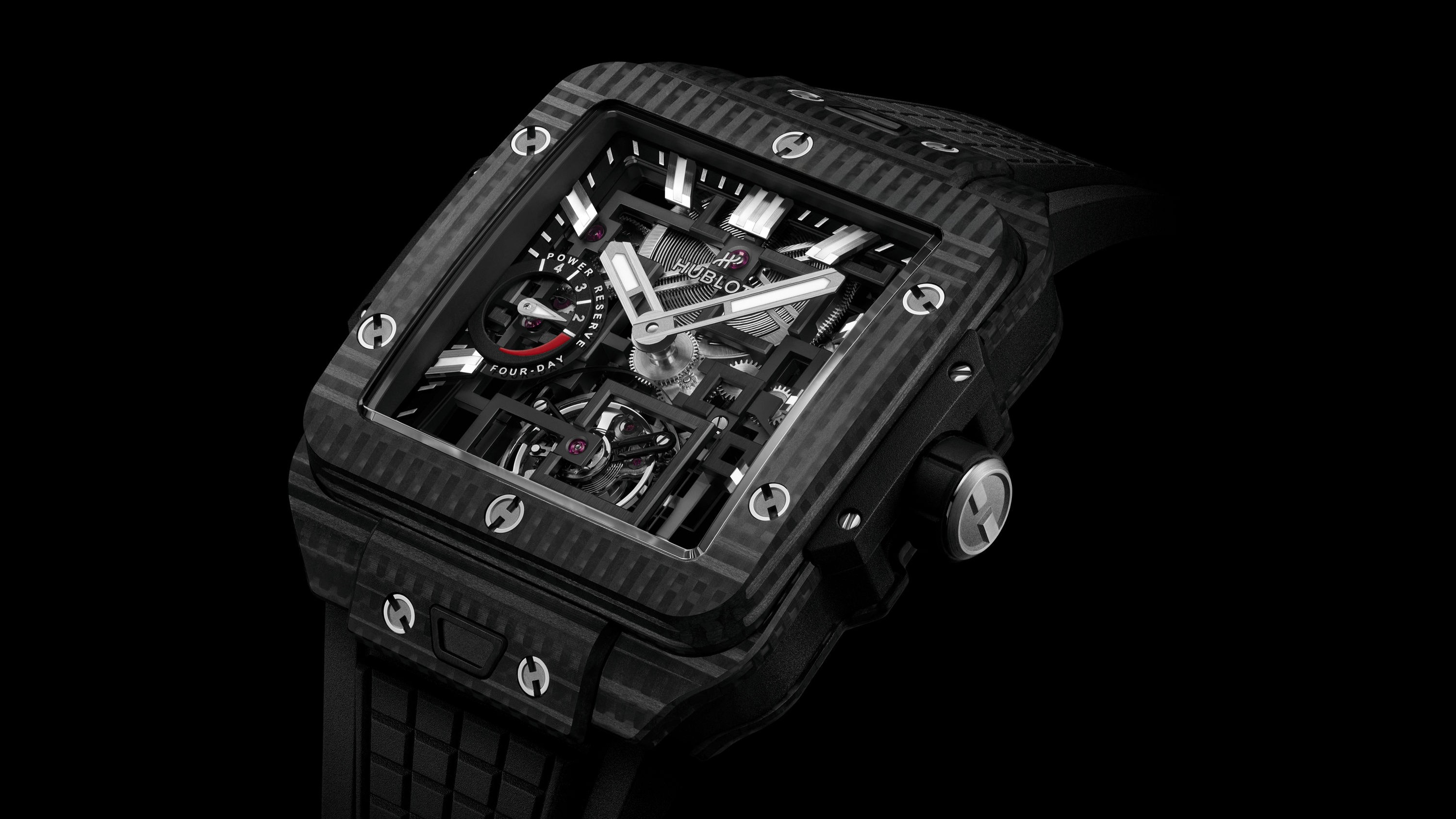 Hublot Square Bang Tourbillon 4-Day Power Reserve