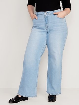 High-Waisted Wow Wide-Leg Jeans