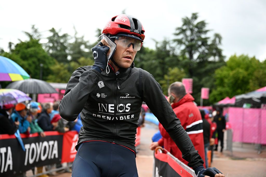 SCANDIANO ITALY MAY 16 Laurens De Plus of Belgium and Team INEOS Grenadiers prior to the 106th Giro dItalia 2023 Stage 10 a 196km stage from Scandiano to Viareggio UCIWT on May 16 2023 in Scandiano Italy Photo by Stuart FranklinGetty Images