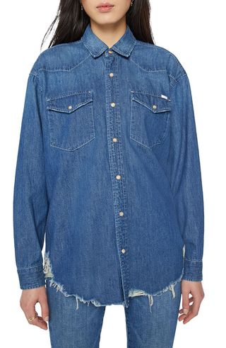 The Western Cotton Denim Overshirt