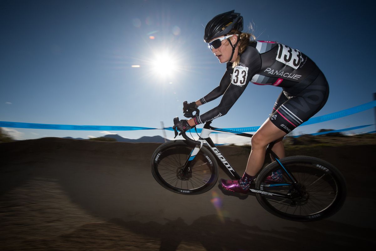 Kristen Legan at the US Open of Cyclo-cross