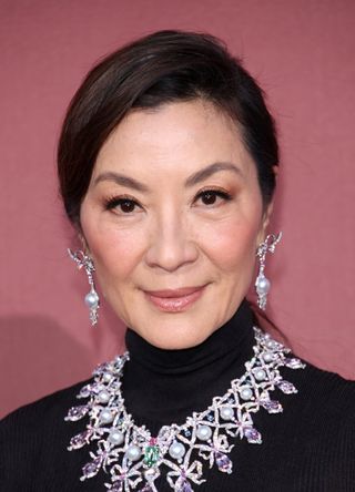 Michelle Yeoh attends the amfAR Gala 2024 Presented by The Red Sea International Film Festival - The 76th Annual Cannes Film Festival at Hotel du Cap-Eden-Roc on May 23, 2024 in Cap d'Antibes, France