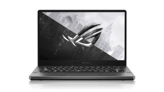 An ASUS ROG Zephyrus G14 laptop