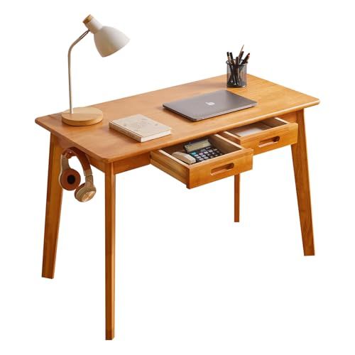 Wood Writing Desk With Drawer 