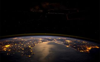 Europe Seen by André Kuipers Onboard the ISS