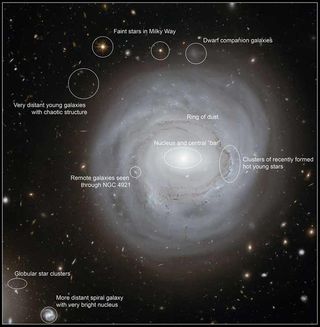 Hubble Photographs Strange Galaxy