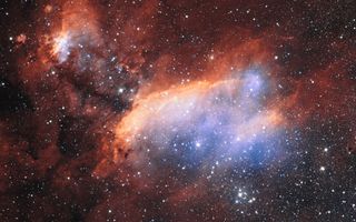 Prawn Nebula space wallpaper