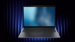 Dell Pro laptop viewed front-on