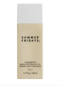 ShadeDrops Broad Spectrum SPF 30 Mineral Milk Sunscreen, $36 | Sephora