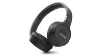JBL Tune 660NC headphones in black on white background