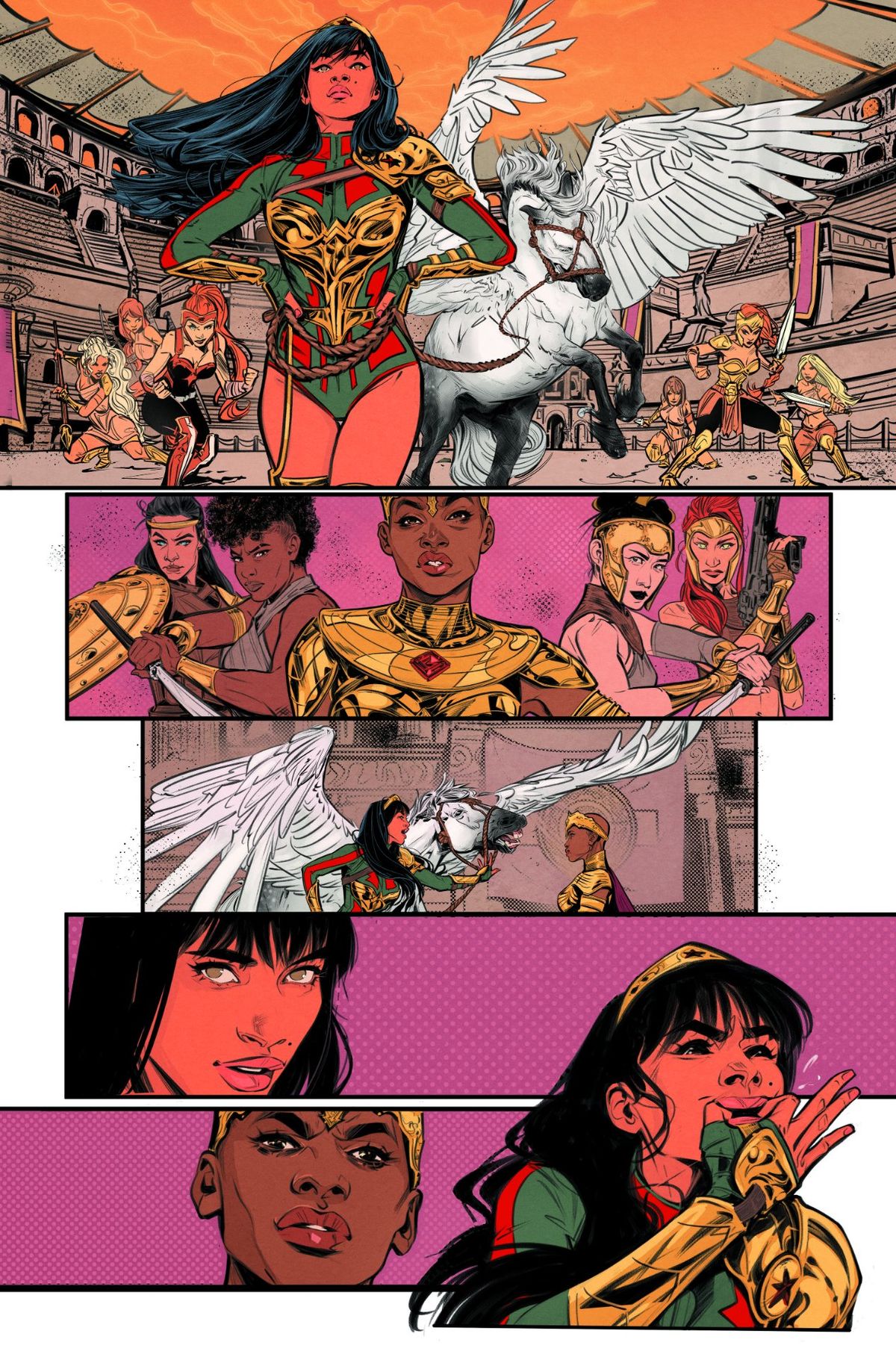 Trial of the Amazons #1