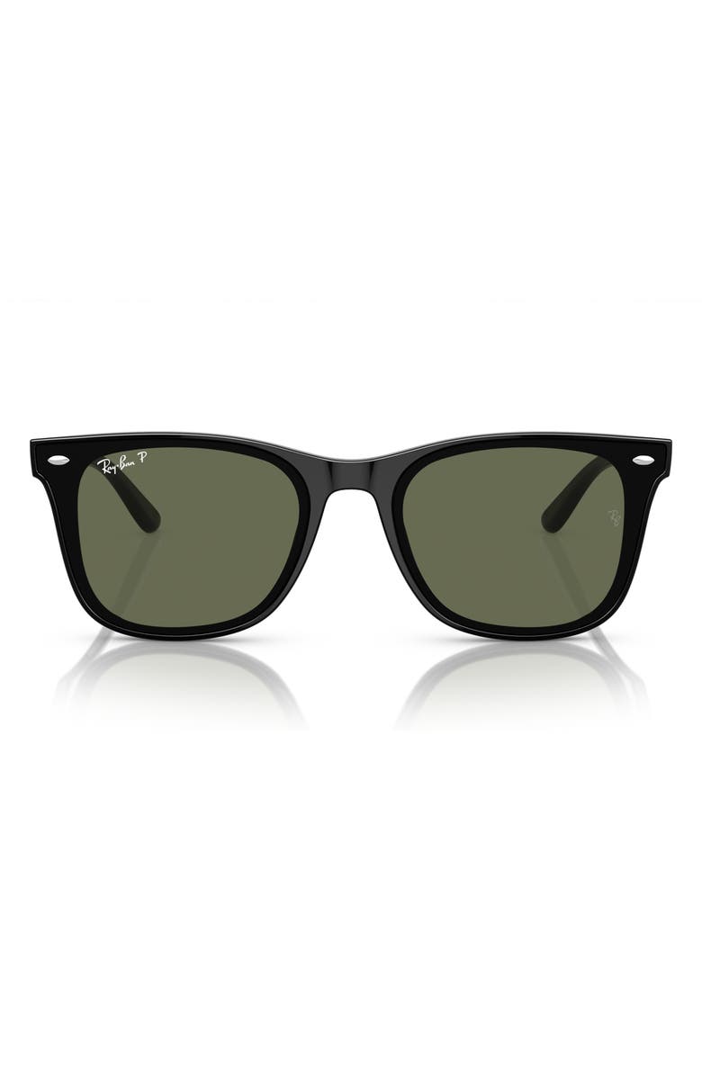 65mm Polarized Oversize Square Sunglasses