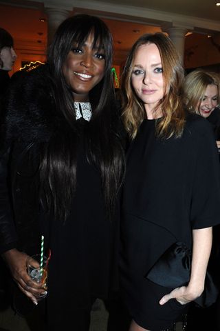 Mica Paris and Stella McCartney At The Stella McCartney Christmas Lights Ceremony