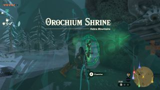 Zelda Tears of the Kingdom orochium shrine