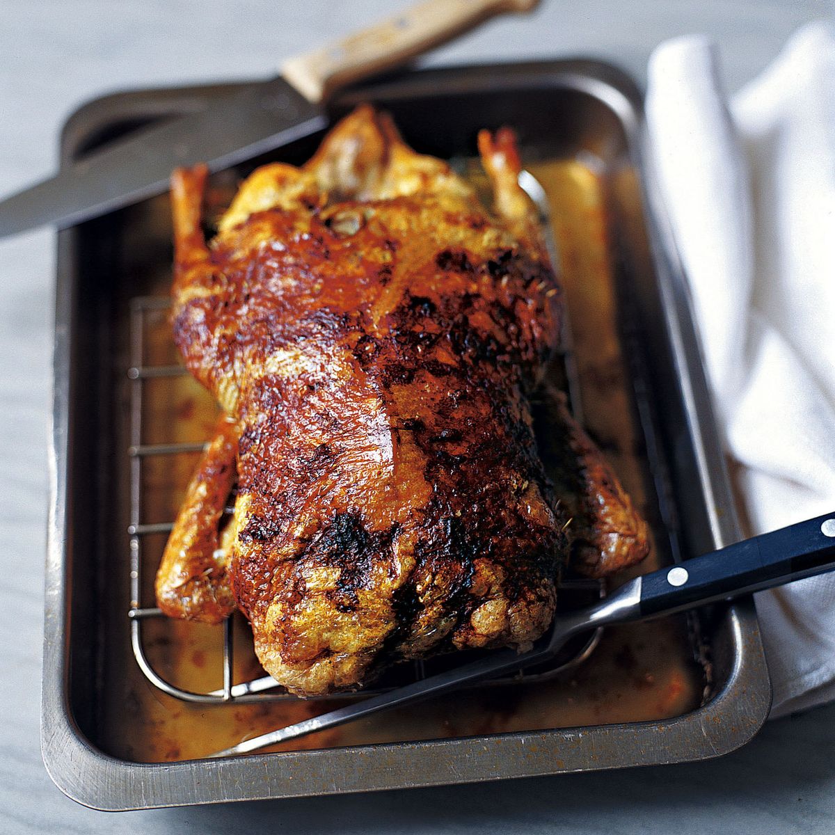 This easy roast duck recipe makes a great alternative to turkey at Christmas time
