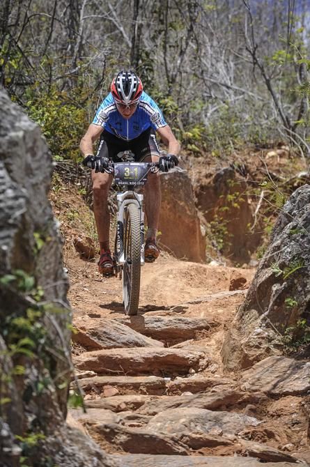 Bart Brentjens racing in the masters category