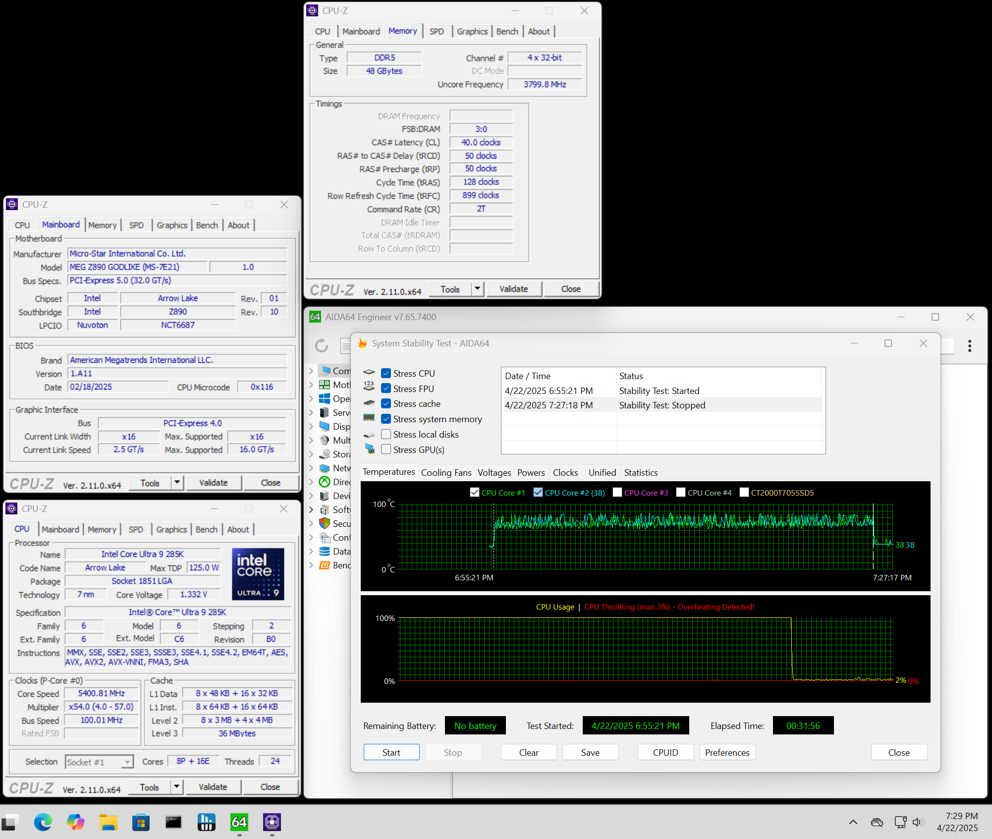MSI Z890 Godlike