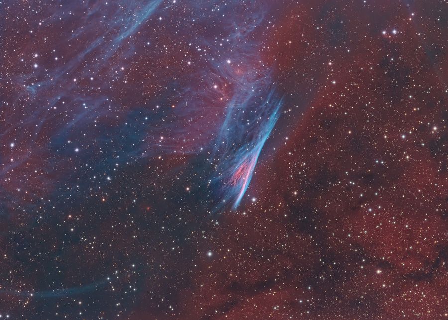 Amazing Pencil Nebula Glows on Deep-Space Canvas (Photo) | Space
