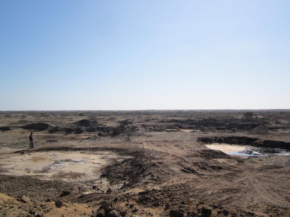 Peru's Talara Tar seeps.
