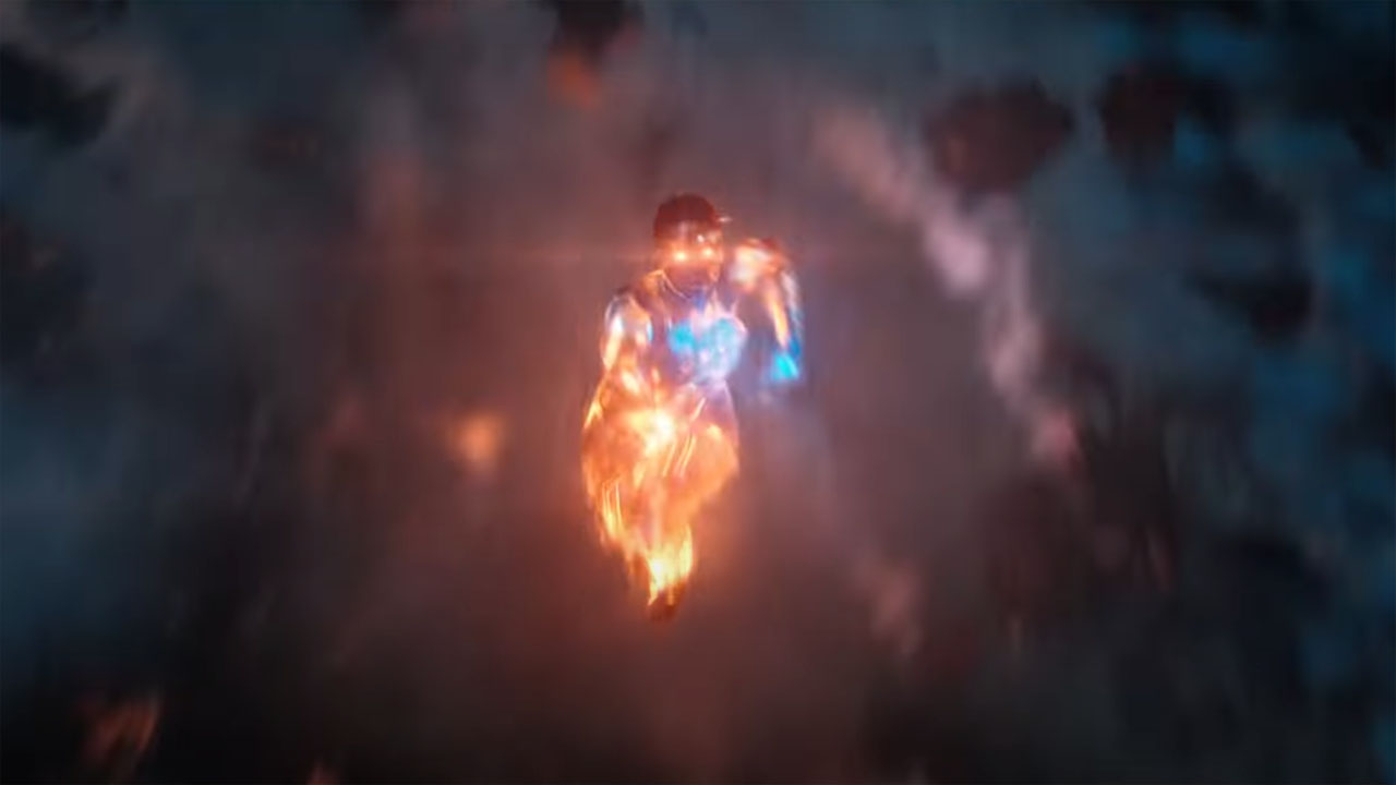 Lashana Lynch's Captain Marvel variant as seen in the Doctor Strange 2 trailer