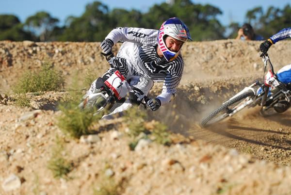 Luke Madill was as smooth as usual - taking all the heats with ease.
