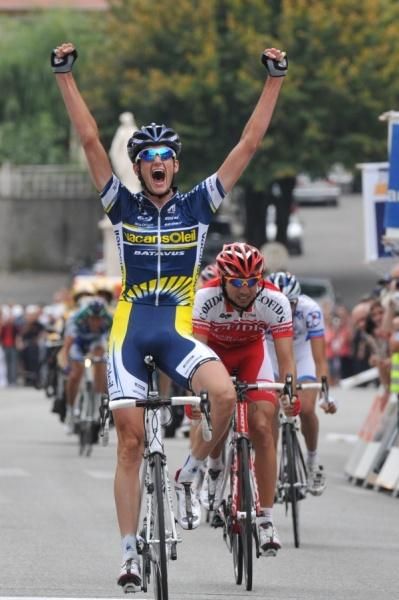Wouter Poels (Ned) Vacansoleil Pro Cycling Team wins stage for of the Tour de l'Ain
