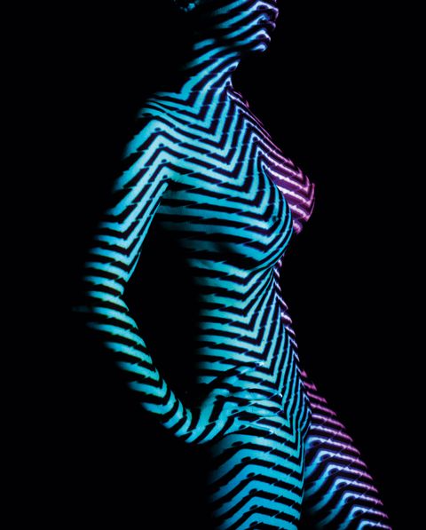 Home photography ideas: Creative nude lighting with a projector ...