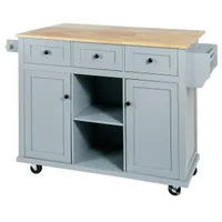 Nestfair Rolling Kitchen Island
