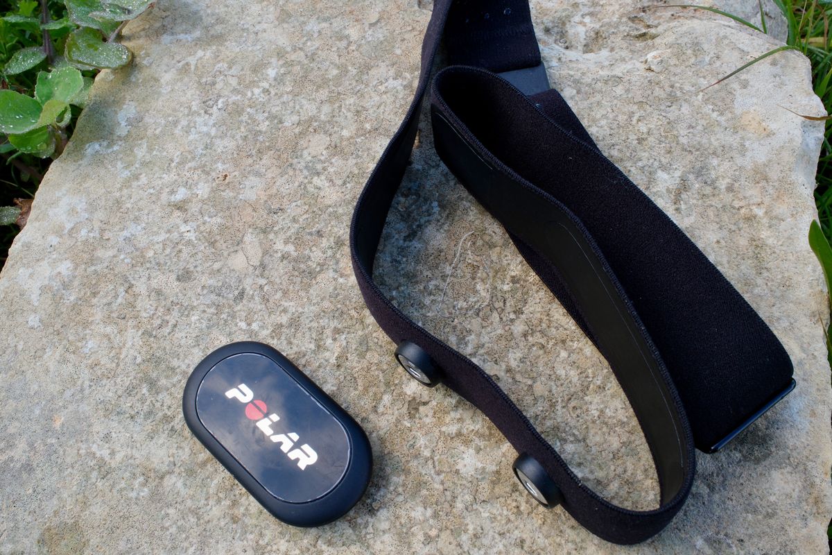 Polar H10 heart rate monitor strap