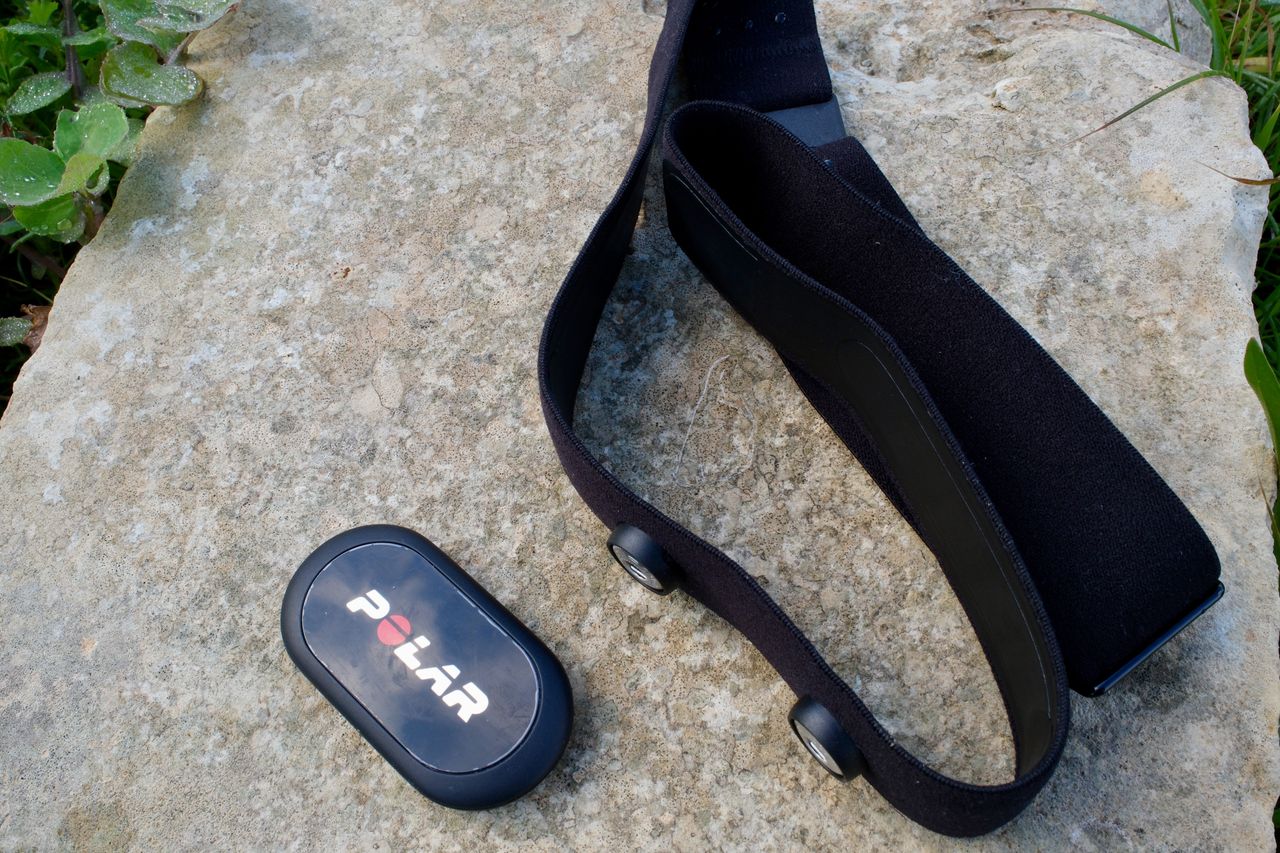 Polar H10 heart rate monitor strap
