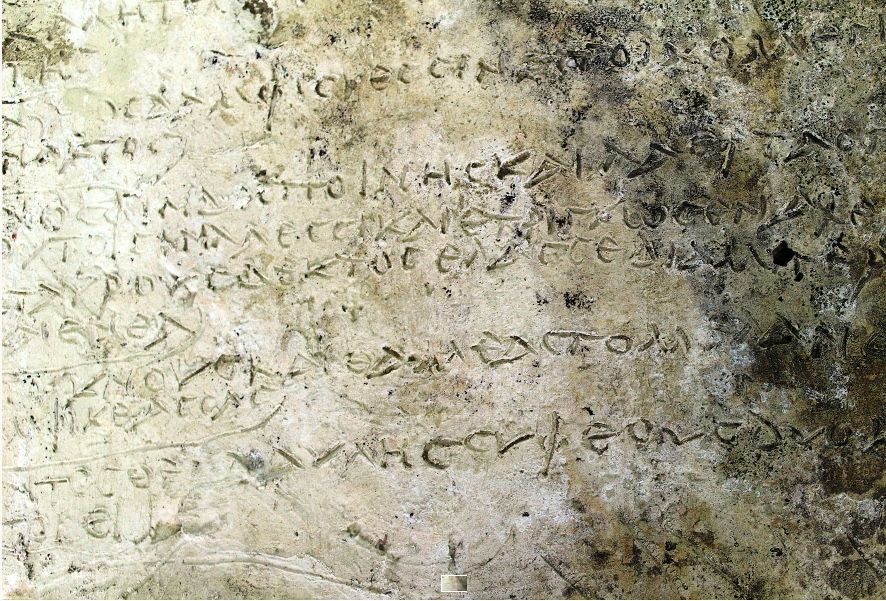 The newfound clay slab may hold the first 13 verses of Homer&#039;s &quot;Odyssey.&quot;