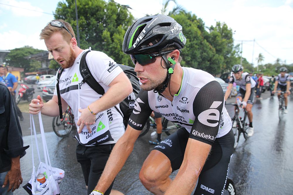 Reinardt Janse Van Rensburg moved into the overall lead