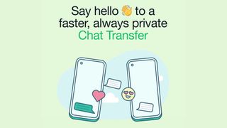 WhatsApp QR code chat transfer