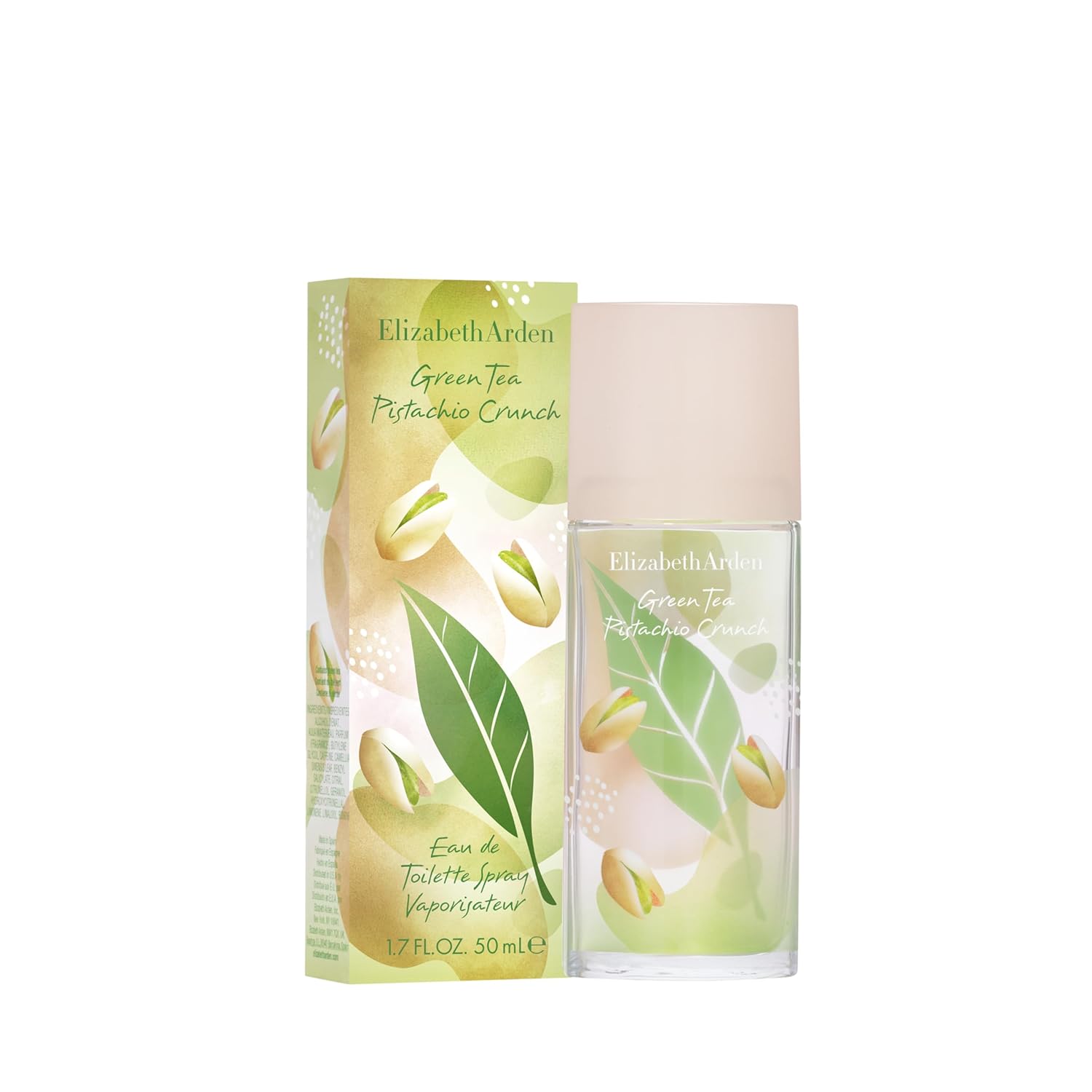 Elizabeth Arden Green Tea Pistachio Crunch Eau De Toilette, Women's Perfume With Notes of Pistachio, Green Tea &amp;amp; Vanilla Bean - Citrus &amp;amp; Gourmand, Edt Spray