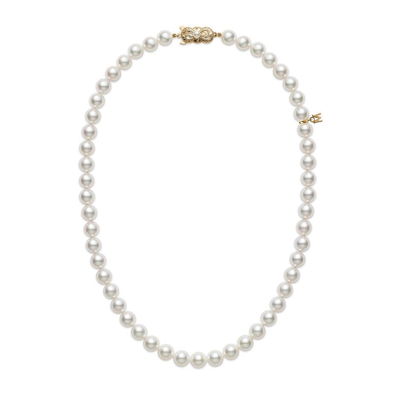 Cultured Pearl Chokers, Akoya Pearl Chokers - Mikimoto