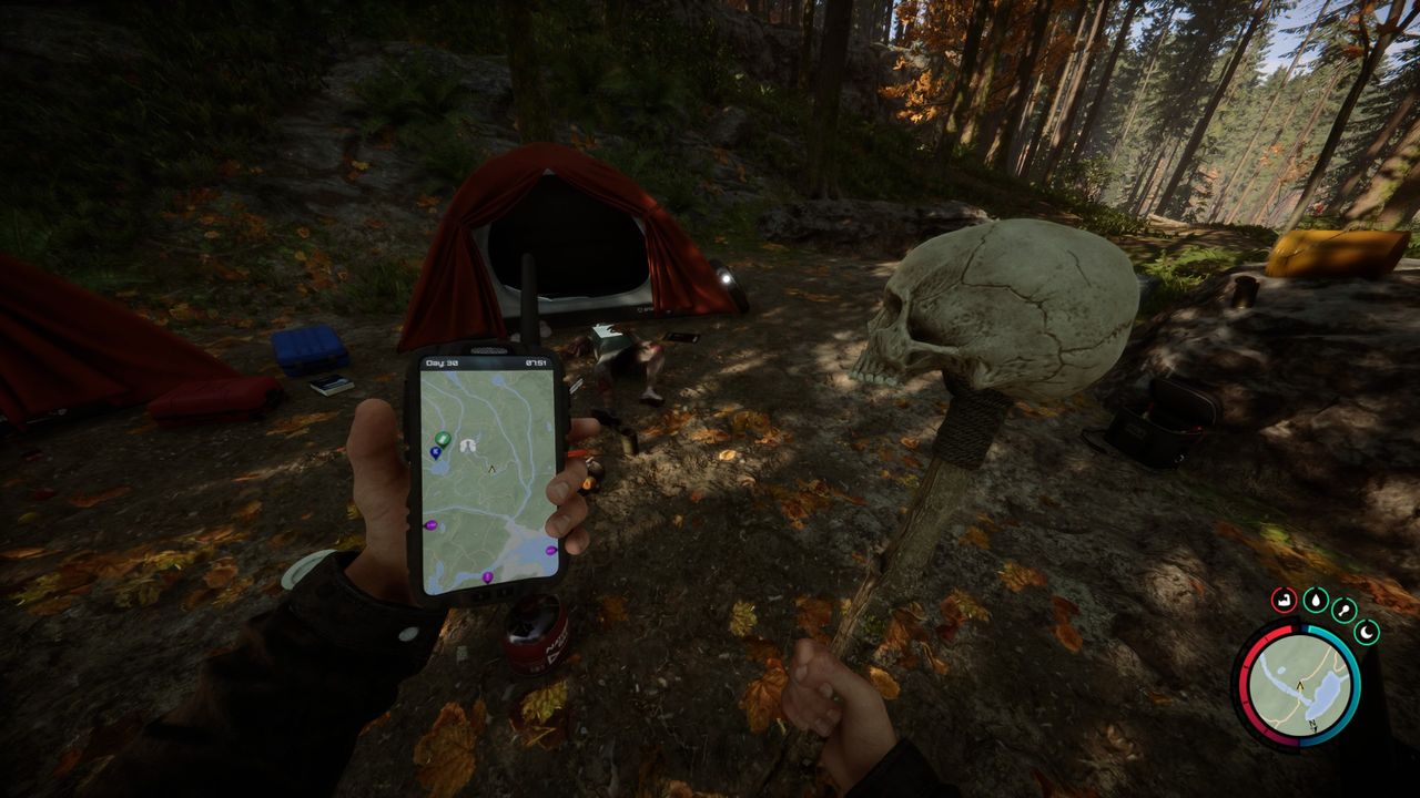 Sons of the Forest cooking pot location