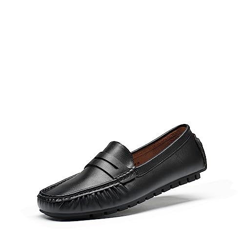 Dream Pairs Women's Loafers Penny Loafer Slip on Casual Dressy Comfortable Business Work Office Moccasins Driving Loafer Shoes,size 7.5,black,sdls2313w