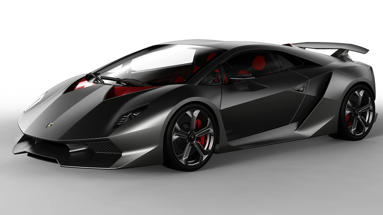 Lamborghini Sesto Elemento parked up