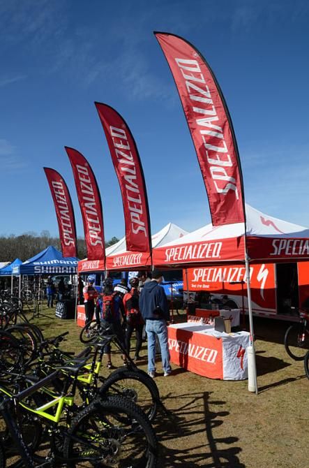 Specialized set-up at the Southeast Bike Expo