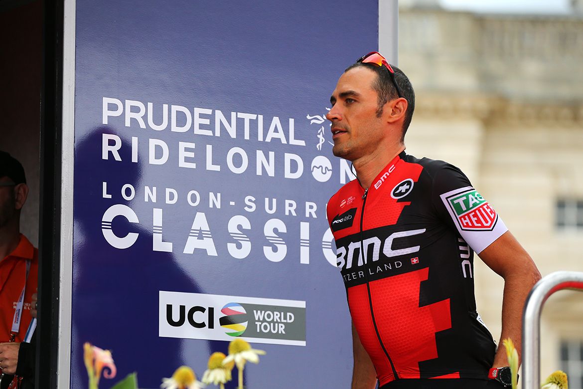 Manuel Quinziato at the RideLondon Classic