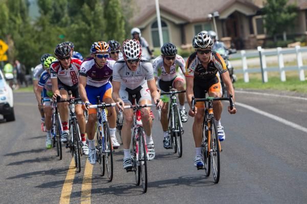 Competitive Cyclist's Thomas Rabou and Mike Creed (Optum-Kelly Benefit Strategies) lead the break