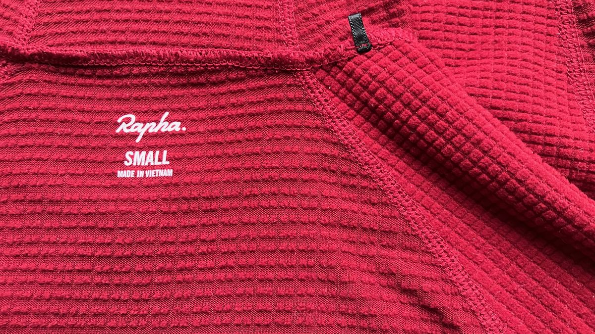 Rapha Pro Team Thermal Base Layer review light and longnecked Bike