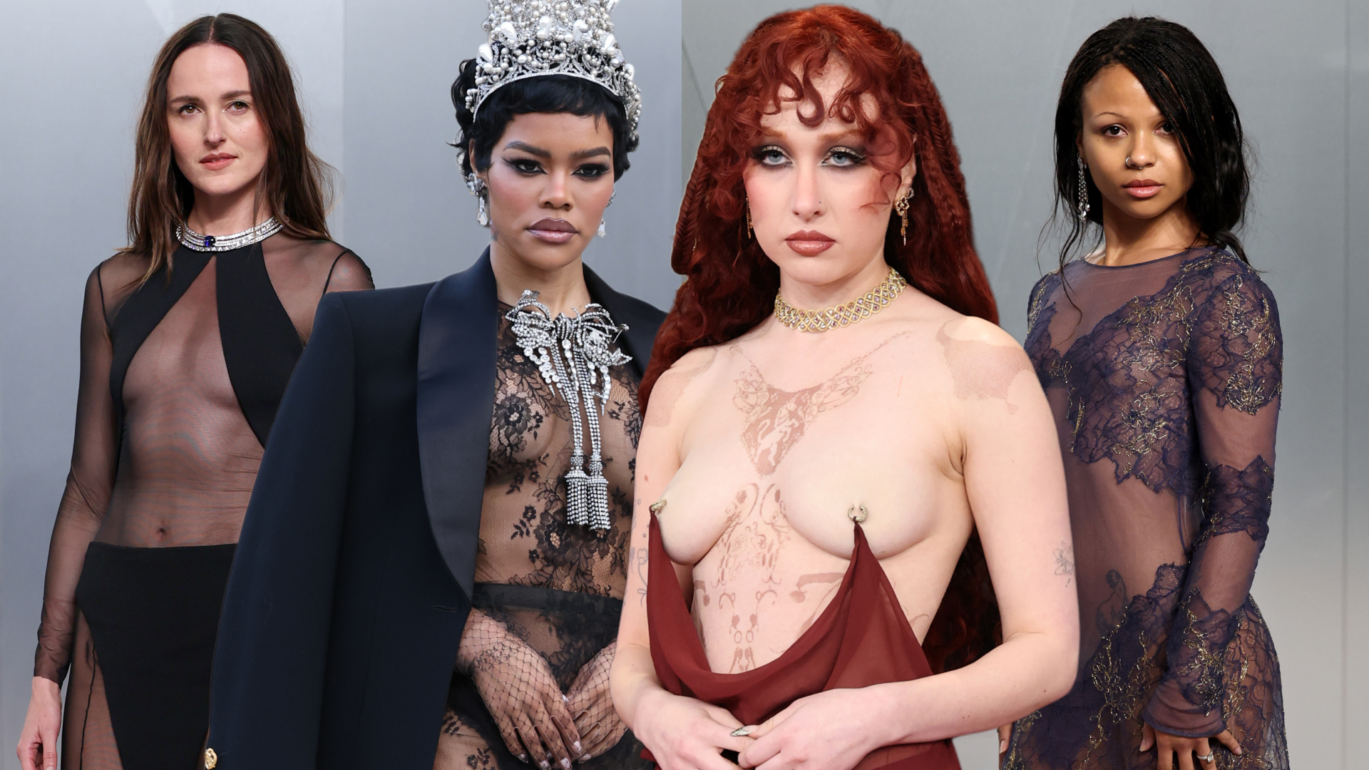 celebrities wear naked dresses to 2026 red carpets