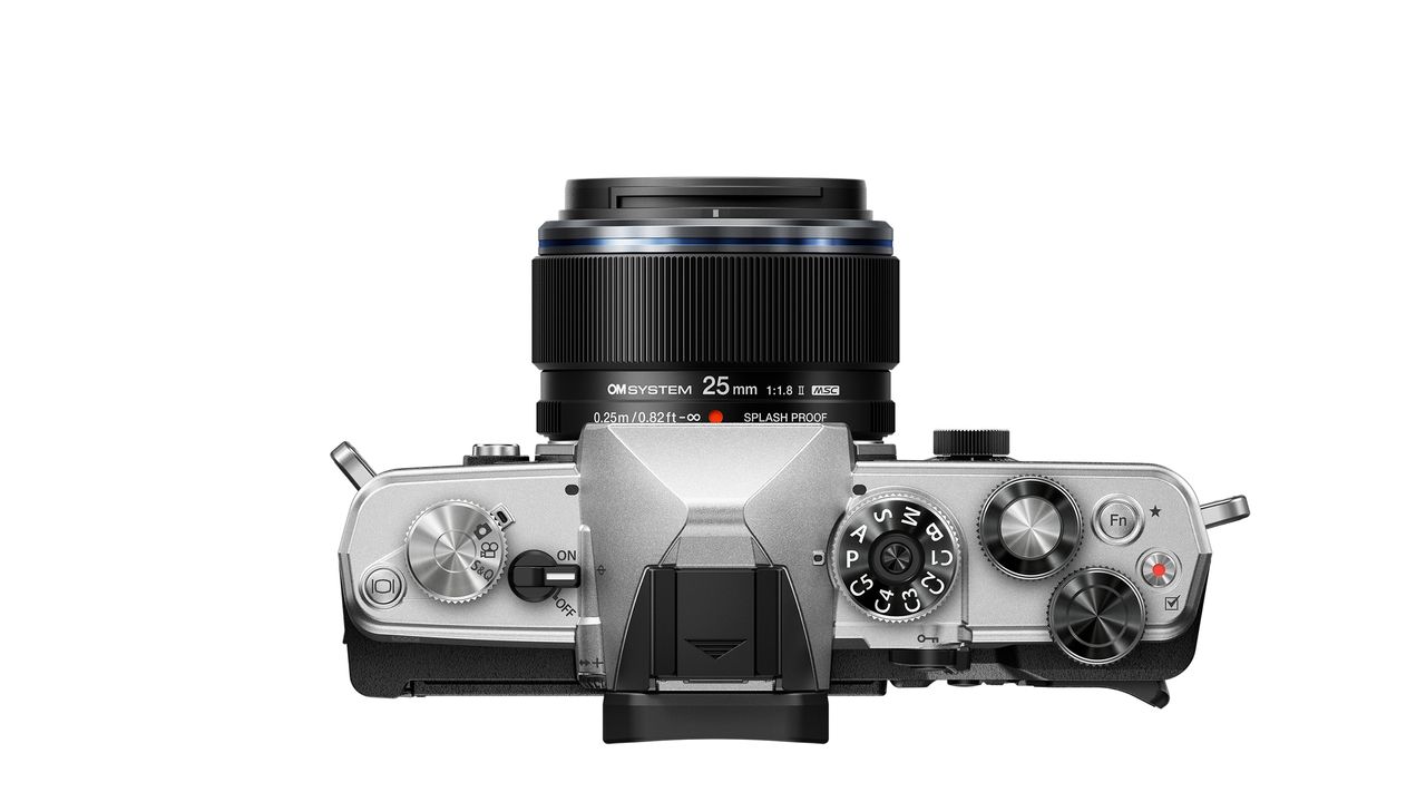 OM System OM-3 against a white background